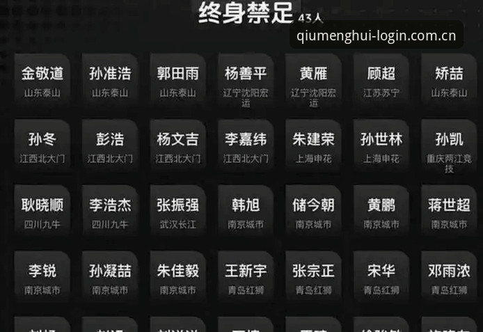 中国足协第三批禁足名单深度解读：行业整顿与球迷观赛体验提升指南